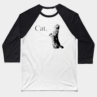 Cat. Baseball T-Shirt